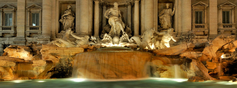 Wakacje w Rzymie - Fontana di Trevi